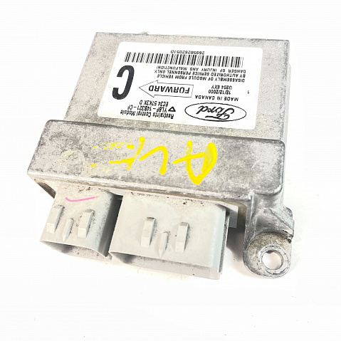 FORD ESCAPE SRS (RCM) Restraint Control Module - Airbag Computer Control Module PART #YL8F14B321DG