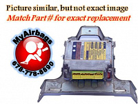 TOYOTA AVALON SRS Airbag Computer Diagnostic Control Module Part #8917007050