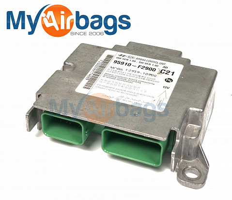 HYUNDAI ELANTRA SRS Airbag Computer Diagnostic Control Module Part #95910F2900