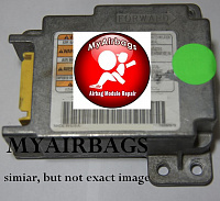 SUZUKI RODEO SRS Airbag Computer Diagnostic Control Module PART #809352679