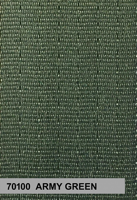 Army Green - Custom Color Seat Belt Webbing Replacement - Color Code 70100