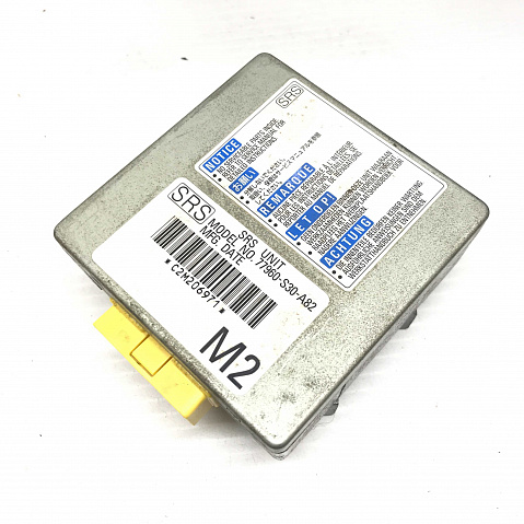 HONDA PRELUDE SRS Airbag Computer Diagnostic Control Module Part #77960S30A82