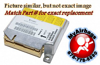 VOLVO C70 SRS Airbag Computer Diagnostic Control Module Part #9171881D