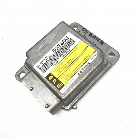 BUICK LACROSSE SRS SDM DERM Sensing Diagnostic Module - Airbag Computer Control Module PART #28013211