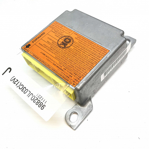 INFINITI G37 SRS Airbag Computer Diagnostic Control Module Part #98820JL03C