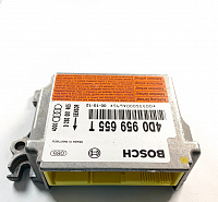 AUDI A8 SRS Airbag Computer Diagnostic Control Module Part #4D0959655T