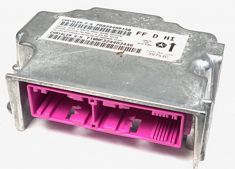 FIAT 500 SRS ORC ORM Occupant Control Module - Airbag Computer Control Module Part #P68244991AB