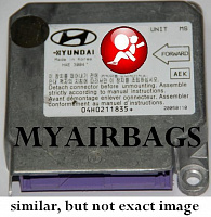 HYUNDAI XG350 SRS Airbag Computer Diagnostic Control Module Part #9591039400
