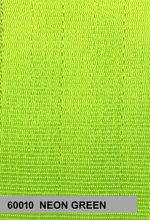 Neon Green - Custom Color Seat Belt Webbing Replacement - Color Code 60010