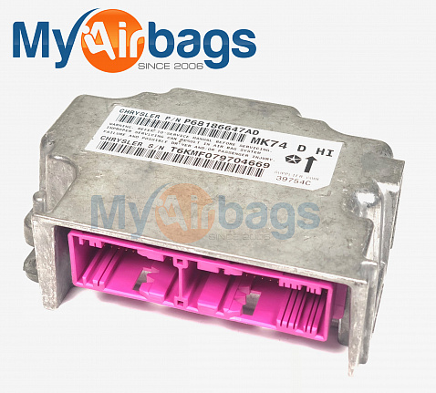 JEEP PATRIOT SRS ORC ORM Occupant Control Module - Airbag Computer Control Module Part #P68186647AD