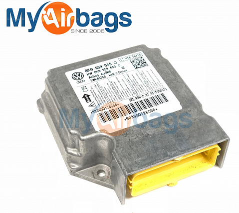 AUDI A4 SRS Airbag Computer Diagnostic Control Module Part #8K0959655C