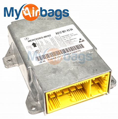 MERCEDES-BENZ E350 SRS Airbag Computer Diagnostic Occupant Control Module Part #A2129014304