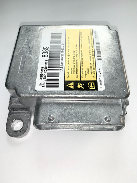 Chevrolet Airbag Control Module Reset – 20998389