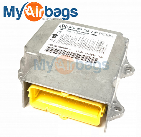 VOLKSWAGEN MK5 SRS Airbag Computer Diagnostic Control Module PART #5C0959655J