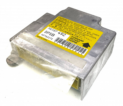 MITSUBISHI GALANT SRS Airbag Computer Diagnostic Control Module Part #MR587492DPSB