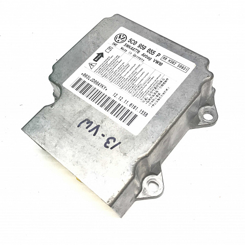 VOLKSWAGEN BEETLE SRS Airbag Computer Diagnostic Control Module Part #5C0959655P