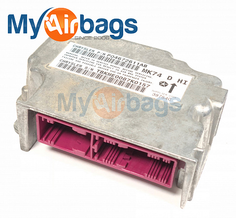JEEP RIO SRS ORC ORM Occupant Control Module - Airbag Computer Control Module Part #P04672611AB
