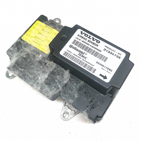 VOLVO S60 SRS Airbag Computer Diagnostic Control Module PART #31334738