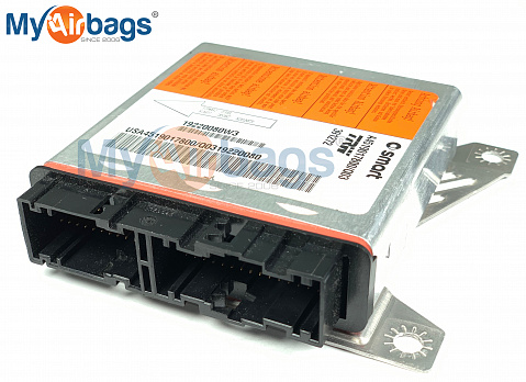 SMART CAR FORTWO SRS Airbag Computer Diagnostic Control Module Part #A4519017800