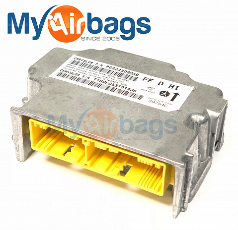 FIAT 500 SRS ORC ORM Occupant Control Module - Airbag Computer Control Module Part #P68233020AB