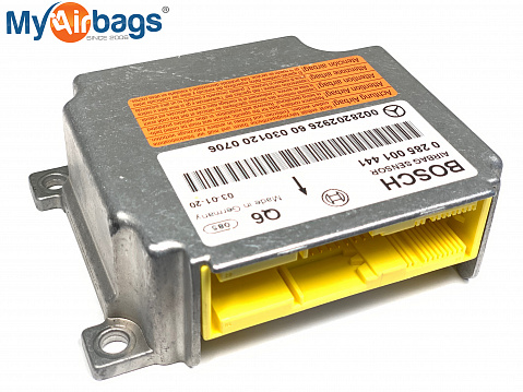 MERCEDES-BENZ E320 SRS Airbag Computer Diagnostic Occupant Control Module Part #0285001441