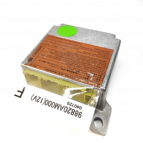 INFINITI G35 SRS Airbag Computer Diagnostic Control Module Part #98820AM000