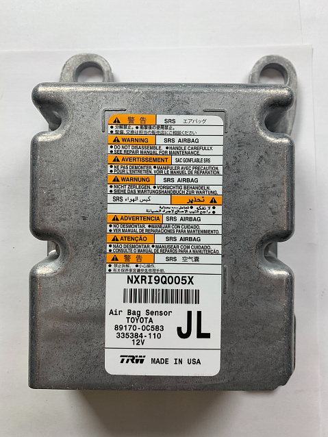 Toyota Tundra SRS Airbag Computer Diagnostic Control Module PART #891700C583