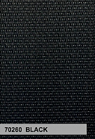 Black - Custom Color Seat Belt Webbing Replacement - Color Code 70260