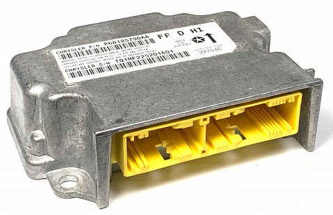 FIAT 500 SRS ORC ORM Occupant Control Module - Airbag Computer Control Module Part #P68185790AA