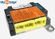 NISSAN ALTIMA SRS Airbag Computer Diagnostic Control Module PART #988209HL0B