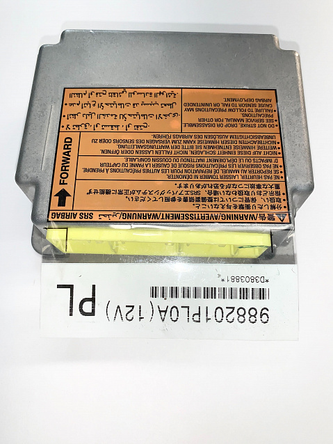 NISSAN NV2500 SRS Airbag Computer Diagnostic Control Module PART #988201PL0A