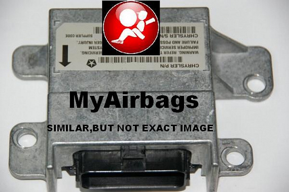 DODGE DAKOTA SRS ORC ORM Occupant Control Module - Airbag Computer Control Module PART #P56043074AB
