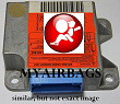MAZDA 626 SAS Unit Sophisticated Airbag Sensor - Airbag Computer Control Module Part #GG2A57K30B image