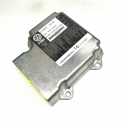 VOLKSWAGEN TIGUAN SRS Airbag Computer Diagnostic Control Module PART #5N0959655AE