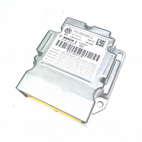 PORSCHE CAYENNE SRS Airbag Computer Diagnostic Control Module Part #7P0959655G