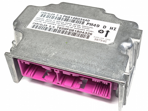 DODGE CALIBER SRS ORC ORM Occupant Control Module - Airbag Computer Control Module Part #P68148034AD