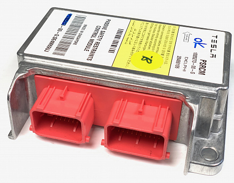TESLA MODEL S SRS PSRCM Airbag Computer Passive Safety Diagnostic Restraint Control Module Part #100527300G