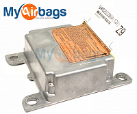 NISSAN ARMADA SRS Airbag Computer Diagnostic Control Module Part #98820ZZ90A