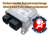 FORD ESCAPE SRS (RCM) Restraint Control Module - Airbag Computer Control Module Part #8M6414B321CG