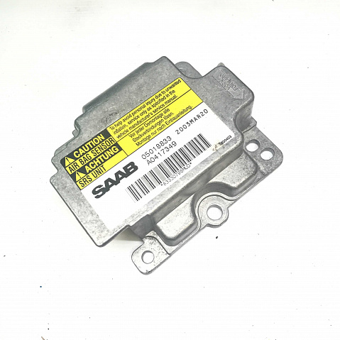 SAAB 9-3 SRS SDM DERM Sensing Diagnostic Module - Airbag Computer Control Module PART #05018833