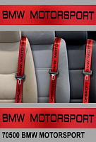 BMW Motorsport - Custom Color Seat Belt Webbing Replacement - Color Code 70500