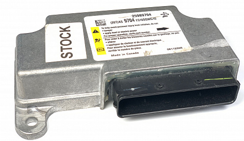 Cadillac Airbag Control Module Reset – 25989704 ()