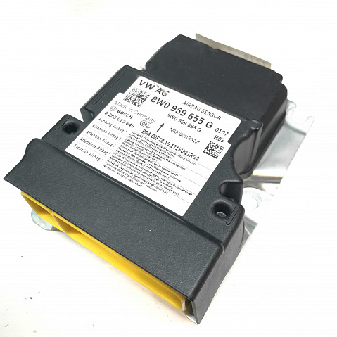 AUDI A4 SRS Airbag Computer Diagnostic Control Module Part #8W0959655G