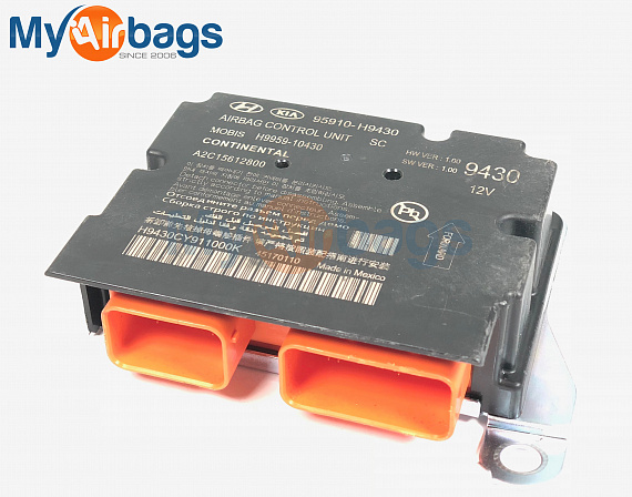 KIA FORTE SRS Airbag Computer Diagnostic Control Module PART #95910H9430