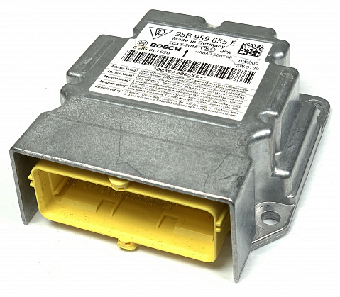 PORSCHE MACAN SRS Airbag Computer Diagnostic Control Module Part #95B959655E