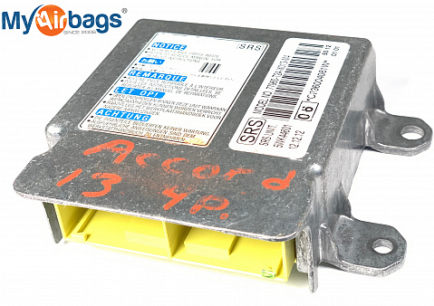 HONDA ACCORD SRS Airbag Computer Diagnostic Control Module Part #77960T2AX013M4