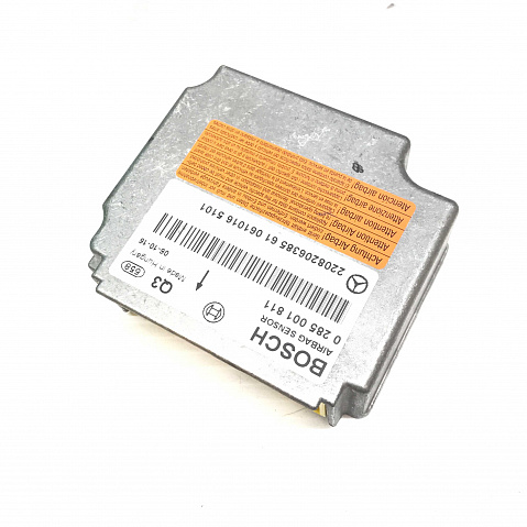 MERCEDES-BENZ S430 SRS Airbag Computer Diagnostic Occupant Control Module Part #0285001811