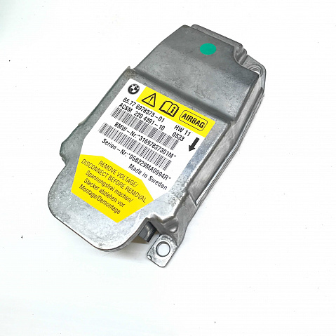 BMW 550 SRS (ACSM) Advanced Crash Safety Module - (MRS) Airbag Multiple Restraint System - Airbag Control Module Part #6577697837301