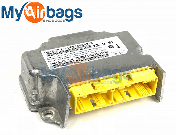 JEEP LIBERTY SRS ORC ORM Occupant Control Module - Airbag Computer Control Module PART #P68148047AB