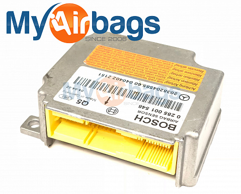 MERCEDES-BENZ C230 SRS Airbag Computer Diagnostic Occupant Control Module Part #2038204585